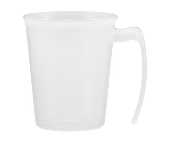 7-5561-05手付スタッキングコップ　ホワイト