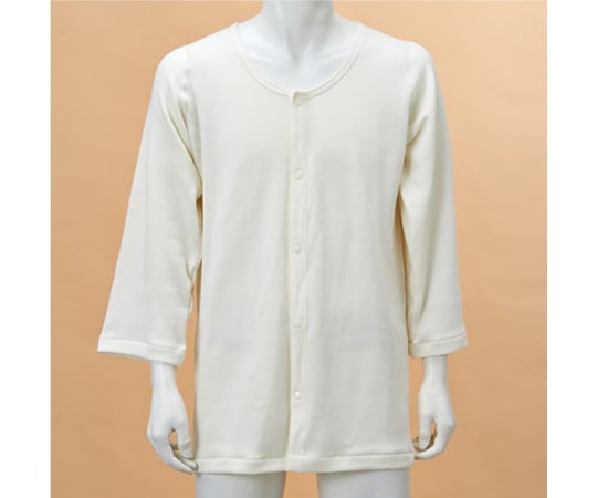 神戸生絲7-5563-02のびのびワンタッチ肌着(秋冬用) L~LL