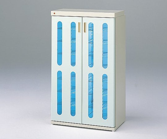 【送料定額】7-5640-02クリーンボックス１６足用グリーン【1台】(as1-7-5640-02)