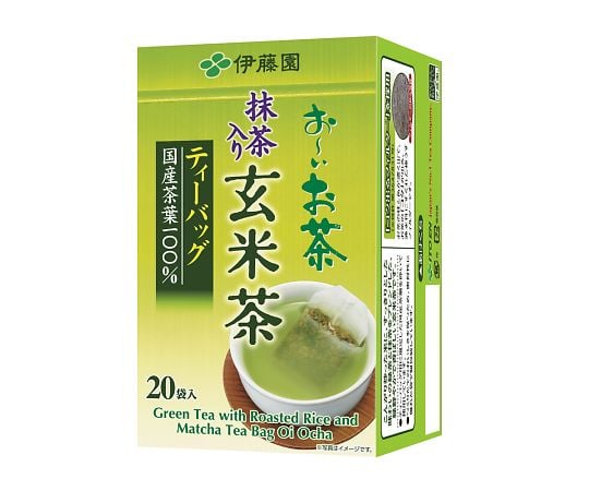 伊藤園7-5760-02お～いお茶ティーバッグ１８４８９玄米茶【1箱(20バッグ入)】(as1-7-5760-02)