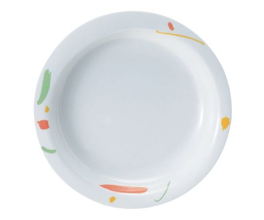 7-5802-02 シリコンゴム付き皿 主菜皿（小） HS-101