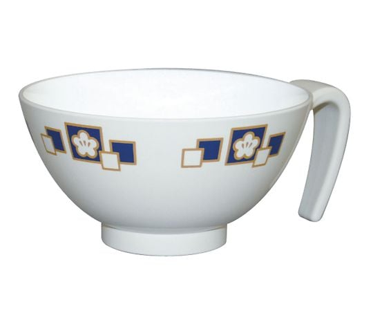 7-5803-02取っ手付き飯碗ＨＳ－Ｎ４３梅花青【1個】(as1-7-5803-02)