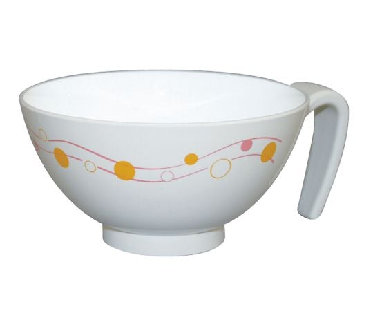 取っ手付き飯碗　みず玉