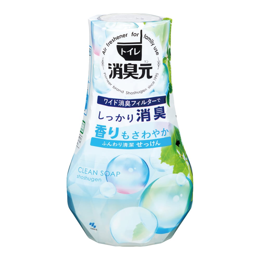 トイレの消臭元 ふんわり清潔せっけん