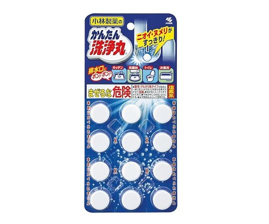 小林製薬7-5839-01かんたん洗浄丸　12錠入