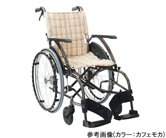 【非課税】カワムラサイクル7-5862-01車椅子ＷＡ２２－４０ＳＡ１３【1台】(as1-7-5862-01)