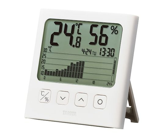 7-5923-01 デジタル温湿度計（グラフ付き） TT-581 【AXEL】 アズワン