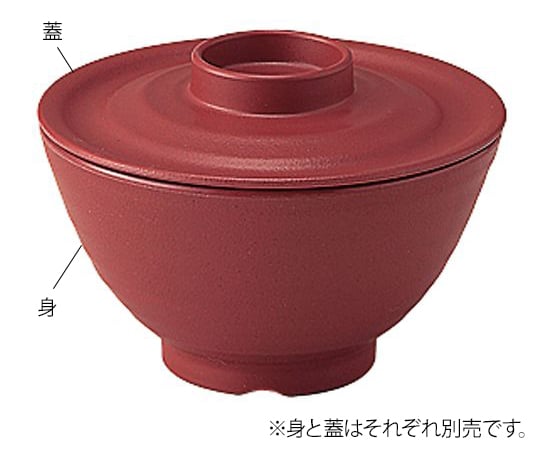 信濃化学工業7-5933-11業務用樹脂食器５００２ＣＨＡ飯椀（中）蓋【1個】(as1-7-5933-11)