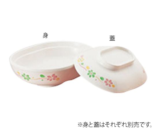 信濃化学工業7-6080-03保温食器５８８保温楕円煮物椀身【1個】(as1-7-6080-03)