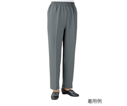 ケアファッション7-6142-03裾ファスナーパンツ３９３０４－１３【1本】(as1-7-6142-03)