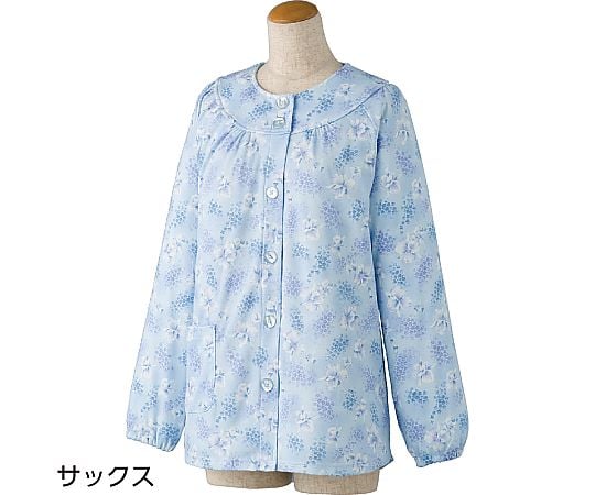 ケアファッション7-6157-03大きめボタン上着３９９２１－２Ｌ【1枚】(as1-7-6157-03)