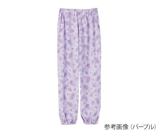 7-6160-01 上下別売りパジャマ（婦人用） パンツ パープル S