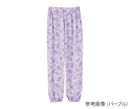 7-6160-02 上下別売りパジャマ（婦人用） パンツ パープル M