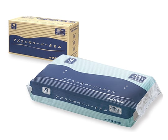ナビス(アズワン)7-6200-02アズワンのペーパータオル１ＣＳ３０袋【1ケース(200枚×30袋入)】(as1-7-6200-02)