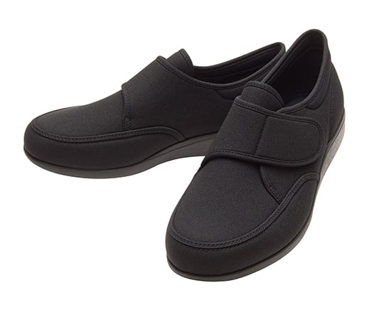 アサヒシューズ7-6218-01Ｍ０２１ブラックストレッチ２３．５【1足】(as1-7-6218-01)