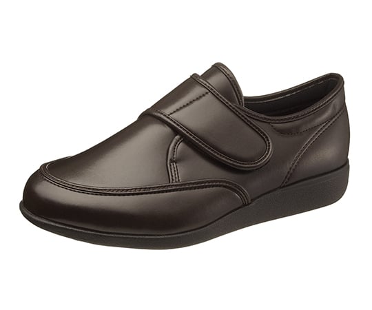 アサヒシューズ7-6219-03快歩主義Ｍ０２１ブラウンスムース２４．５【1足】(as1-7-6219-03)