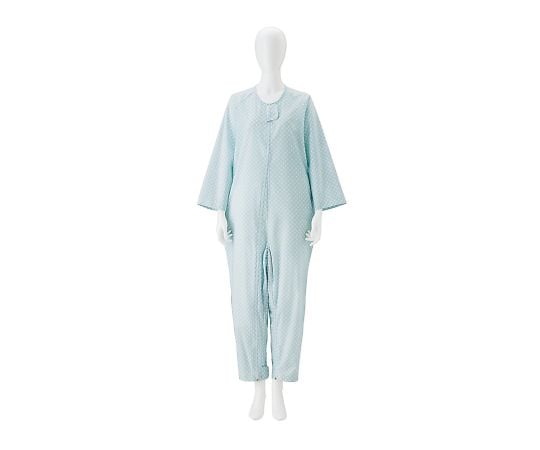 竹虎7-6220-01竹虎介護ねまき１０６６２３Ｍブルー【1着】(as1-7-6220-01)