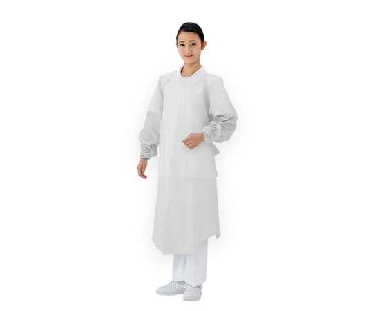 ナビス(アズワン)7-6265-01プロシェアエプロン白【1箱(30枚入)】(as1-7-6265-01)