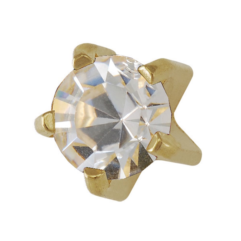 7-6414-04 セイフティピアッサー（耳たぶ） 純チタン処理医療用