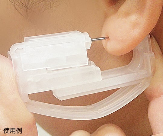 7-6414-15 セイフティピアッサー（耳たぶ） 純チタン ボール 7M300TL