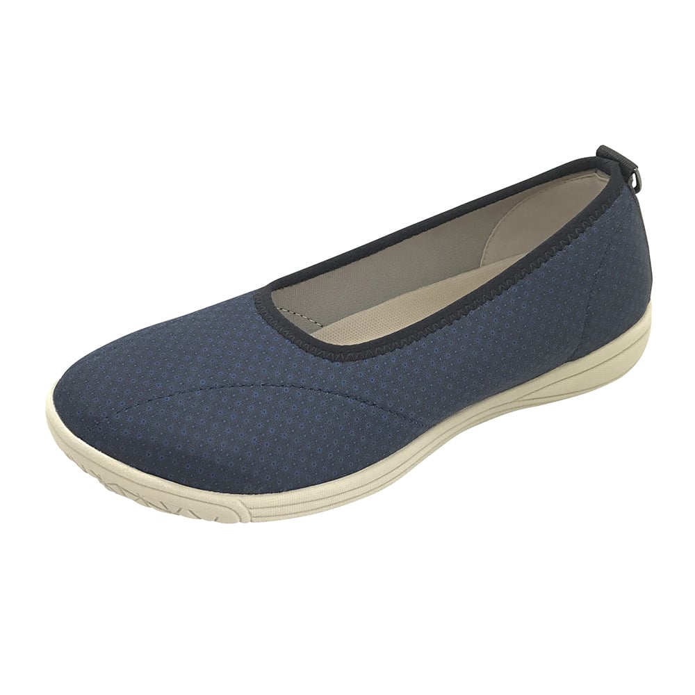 リハビリシューズ すたこらさんソフト晴88 ネイビー 23cm