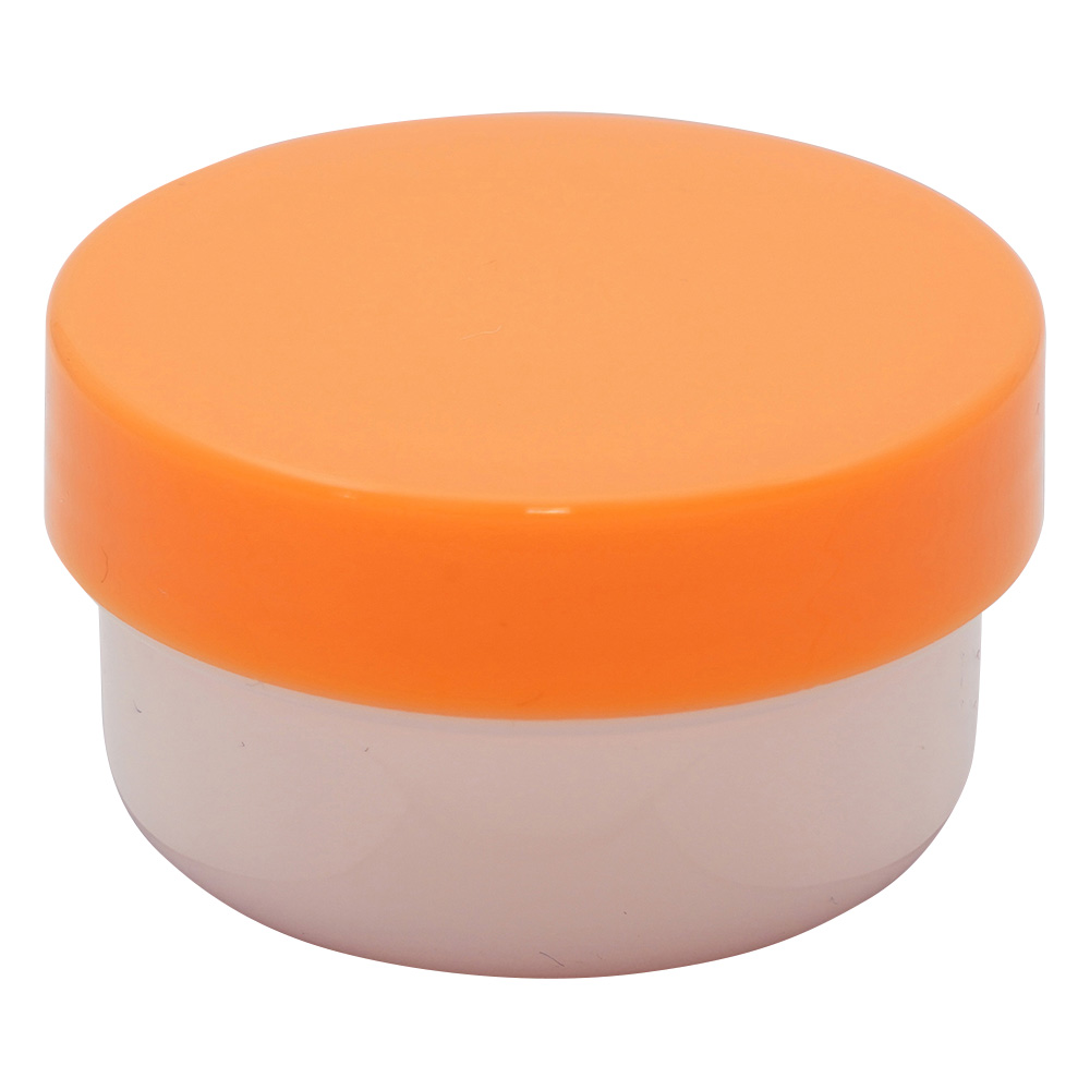 プラ壷（未滅菌）　22mL　100個入　オレンジ