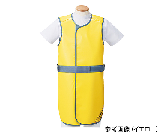 放射線防護用前掛　HAGOROMO　ソフライト　シンプラー・コート　グリーン　LL