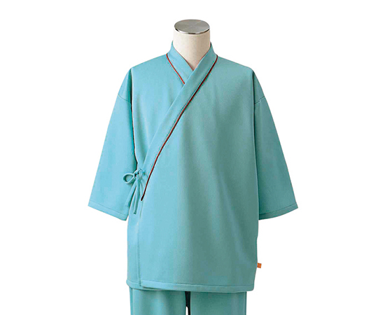 検診衣（男女兼用）　グリーン　3L