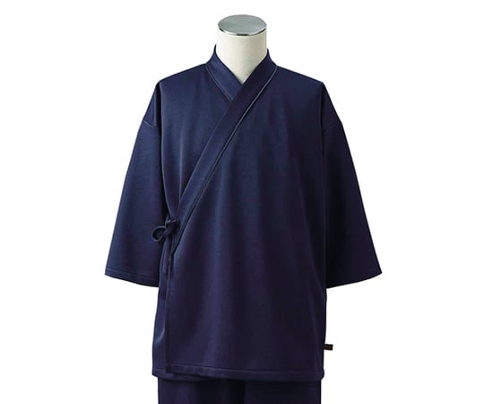 検診衣（男女兼用）　ネイビー　3L