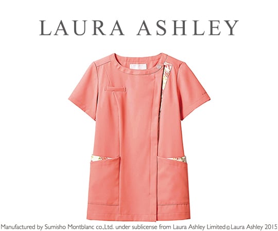 スクラブ ローラ アシュレイ ローズ/ピンク LL