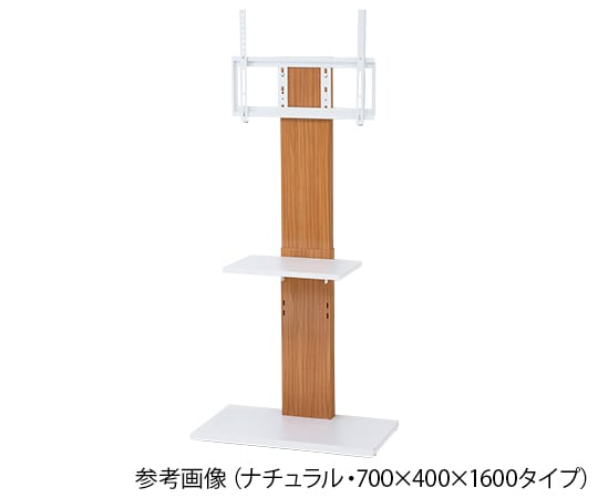 壁掛け風テレビ台　約700×400×1600　ホワイト