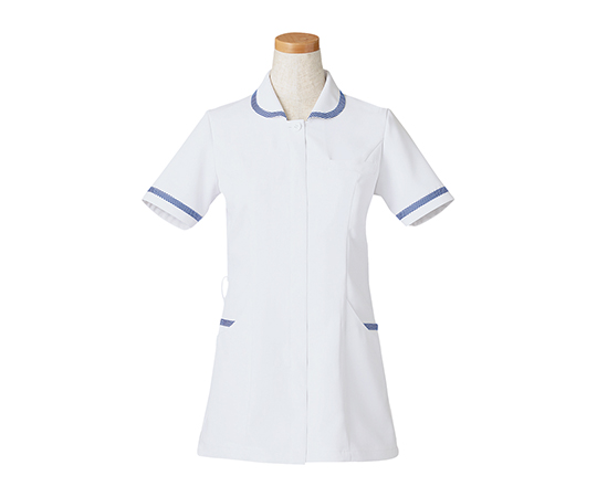 半袖ナースジャケット　ブルー　M