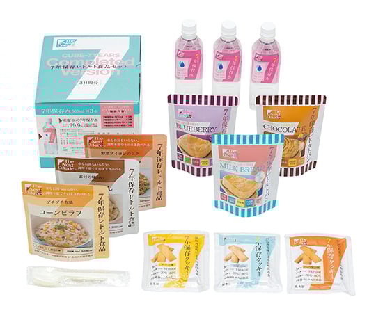 7年保存レトルト食品セット CUBE-7YEARS The Next Dekade 1ケース(4セット入) Completed Version