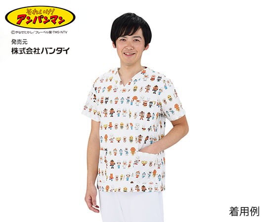 スクラブ（アンパンマン）　男女兼用　L