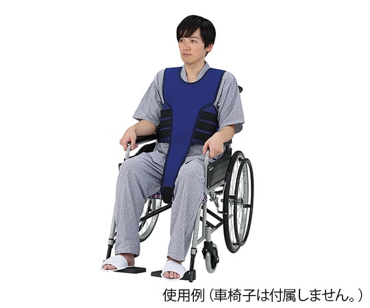 メディカルプロジェクト7-7323-01　ベスト型車椅子抑制帯 SCF4165
