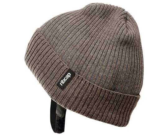 Ribcap7-7446-01　フリースインナー保護帽　Iggy　茶　S