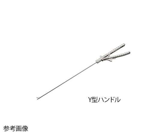 内視鏡外科用手術器具 3.5㎜ インラインハンドル持針器 左曲 24㎝ 内視鏡外科用手術器具 3.5㎜ インラインハンドル持針器 左曲