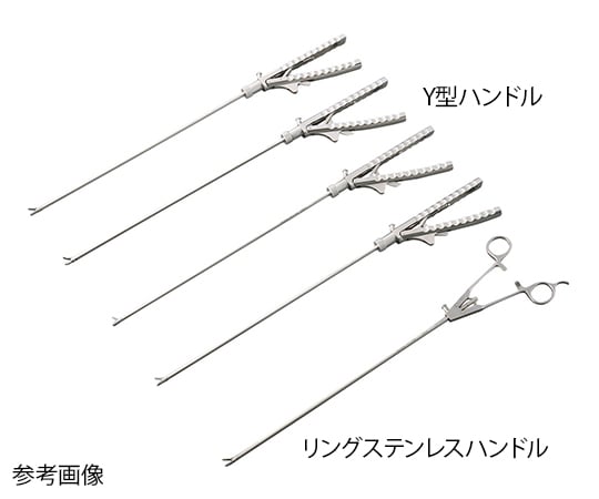 鏡視下持針器　Y型チタンハンドル　針角度自動　エッジタイプ