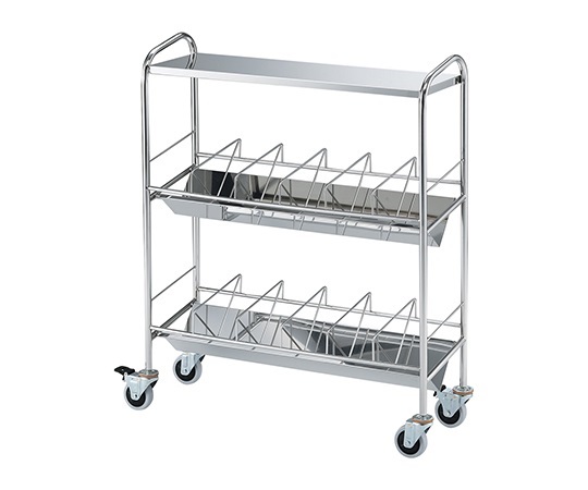 ナビス(アズワン)7-7694-04 カルテワゴン（筆記台付き・平板タイプ） 60F-NS