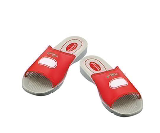 ナビス快適サンダル（ジェットウォッシャー可）　レッド　4号（24.0～24.5cm）