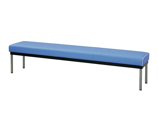 スリムロビーベンチ（夜光タイプ・背無し）　グレープ