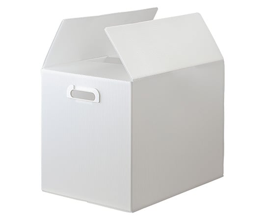 トラスコ中山7-7936-02 ダンボールプラスチックケース 半透明 45L TDP-A3-5TM