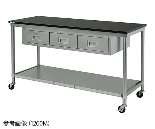 メラミン天板作業台　片面式　1200×750×850