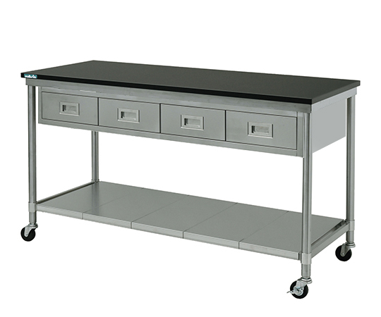 メラミン天板作業台　片面式　1800×750×850