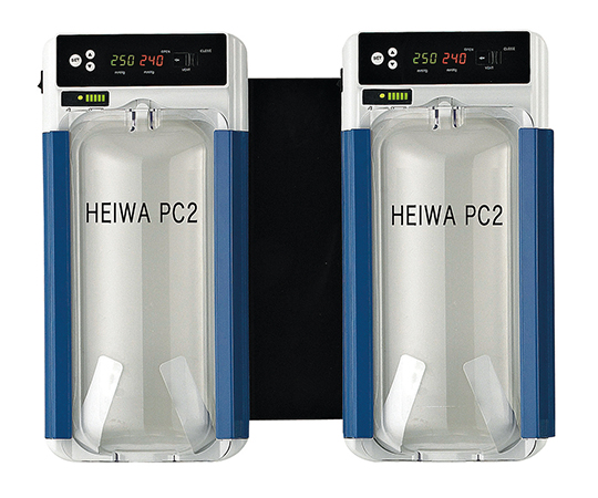 7-8145-06 洗浄水バッグ加圧装置 ヘイワPC2-O ダブルタイプ
