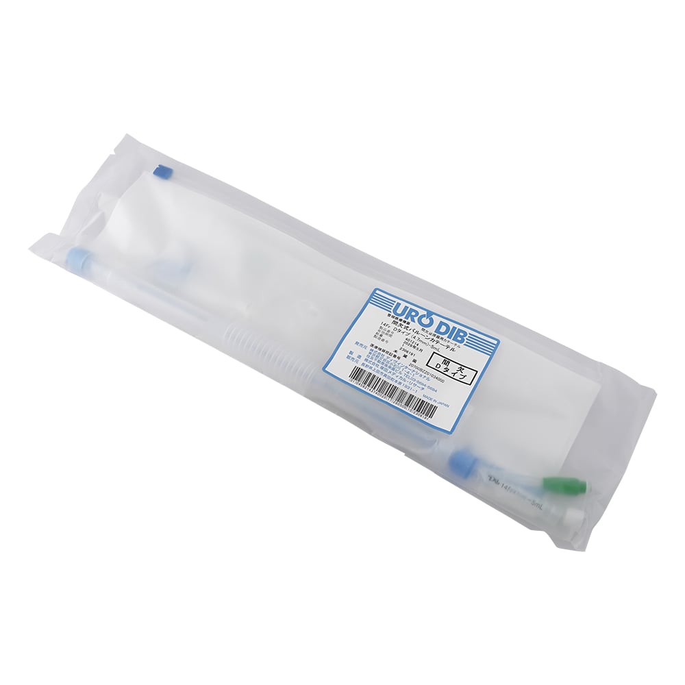 バルーンカテ Dタイプ 14Fr 日本製 ディヴインターナショナル 間欠式バルーンカテーテル(Dタイプ