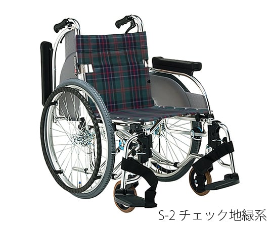 【非課税】松永製作所7-8234-02　アルミ製多機能車椅子　S-2 AR-501