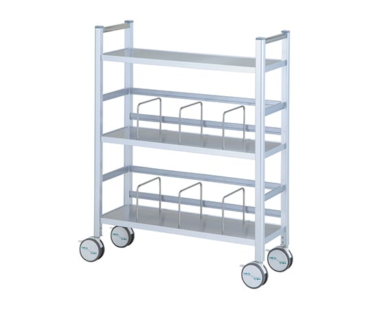 ナビス(アズワン)7-8367-01 ライトなアルミカルテワゴン 本体