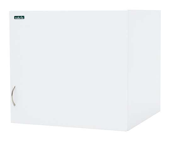 【組立必要】ナビス(アズワン)7-8395-01 アルテイア物品収納キャビネット(上置きユニット) 窓無し片開き扉 TZ-U