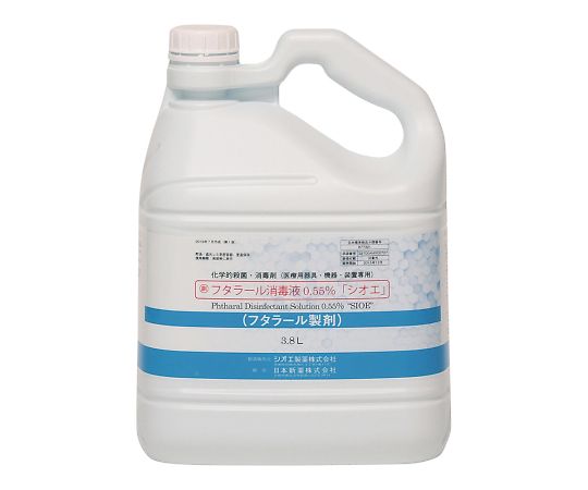 7-841-01 フタラール消毒液0.55％ シオエ 3.8L